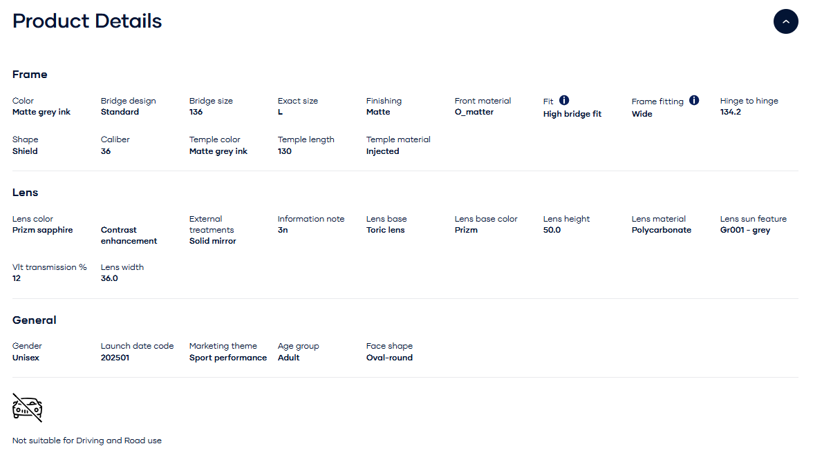 Oakley - Oakley Sphaera Sunglasses 0OO9403-940320 - Cam2