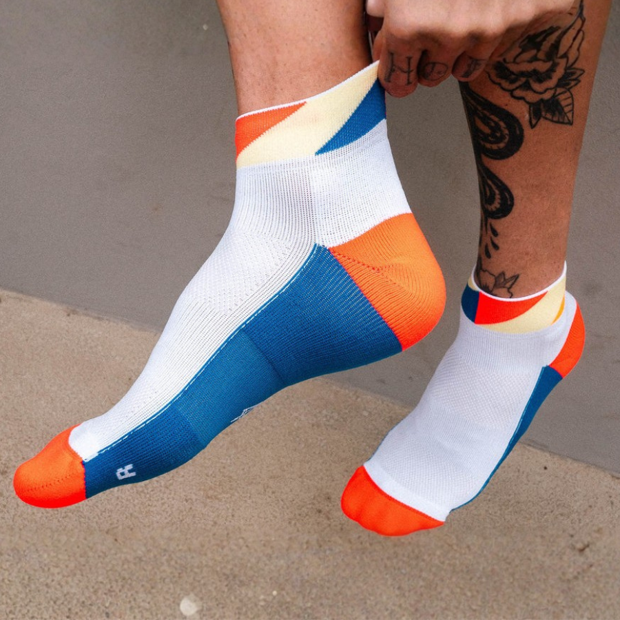 Incylence - Incylence Polygons Low-Cut Running Socks - Cam2