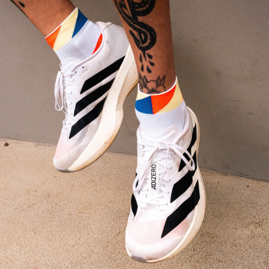 Incylence - Incylence Polygons Low-Cut Running Socks - Cam2