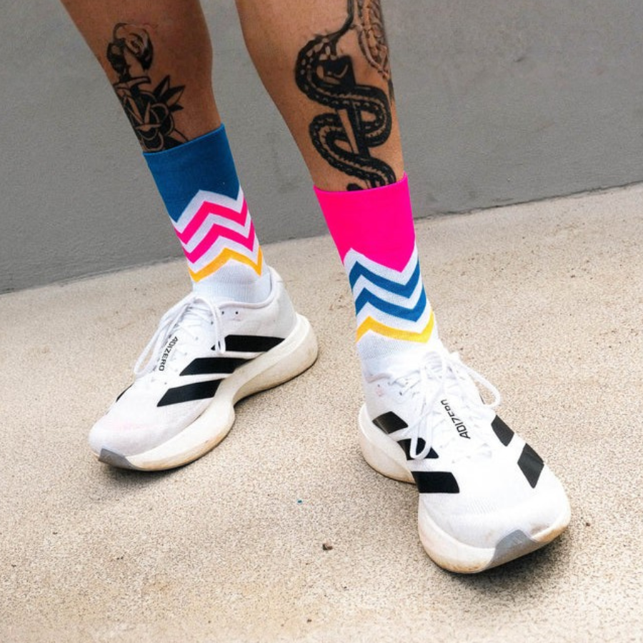 Incylence - Incylence Volts High-Cut Running Socks - Cam2