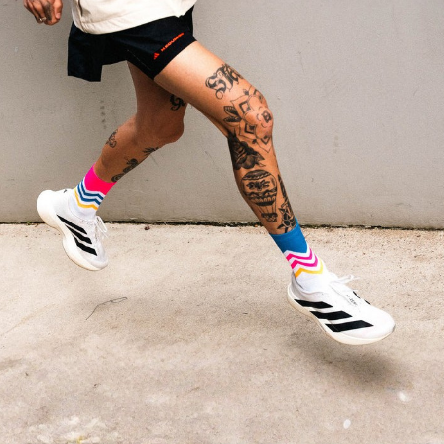 Incylence - Incylence Volts High-Cut Running Socks - Cam2