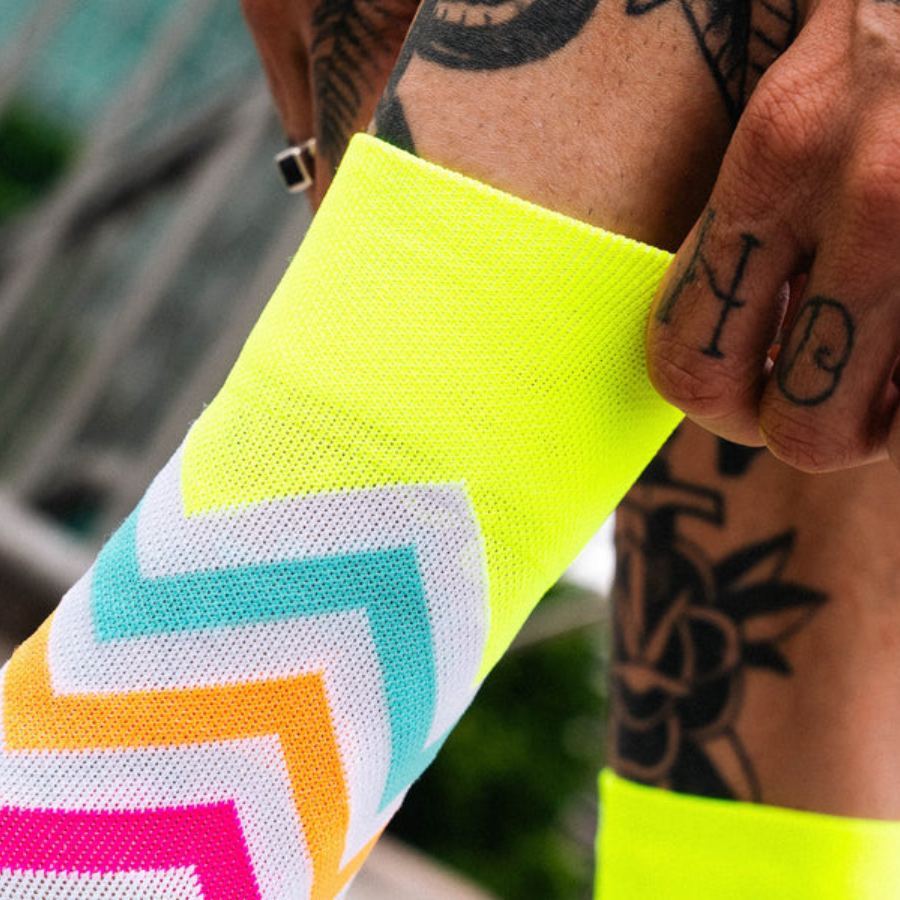 Incylence - Incylence Volts High-Cut Running Socks - Cam2