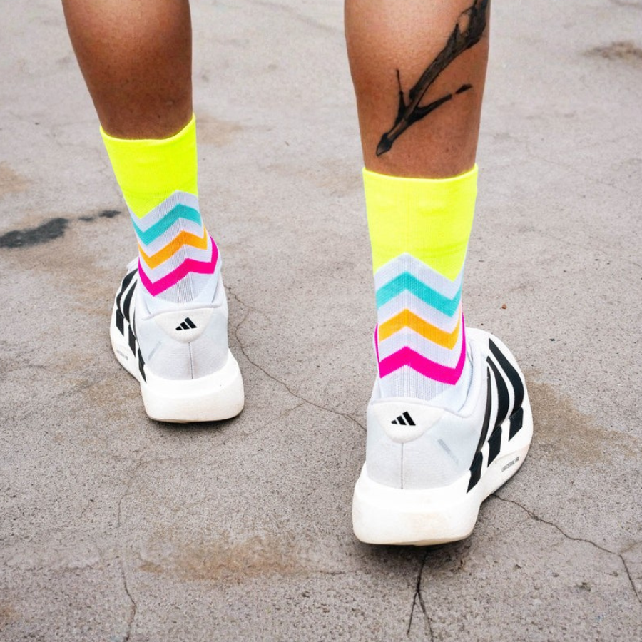 Incylence - Incylence Volts High-Cut Running Socks - Cam2