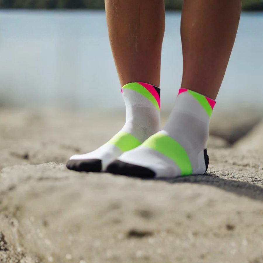 Incylence - Incylence Unisex's Ultralight Low-Cut Running Socks (Apex Short) - Cam2