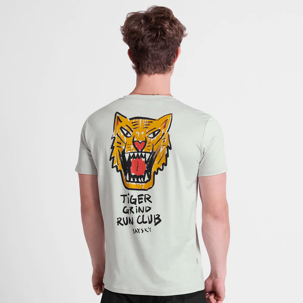 SAYSKY - SAYSKY Men's Tiger Pace T-shirt - Cam2