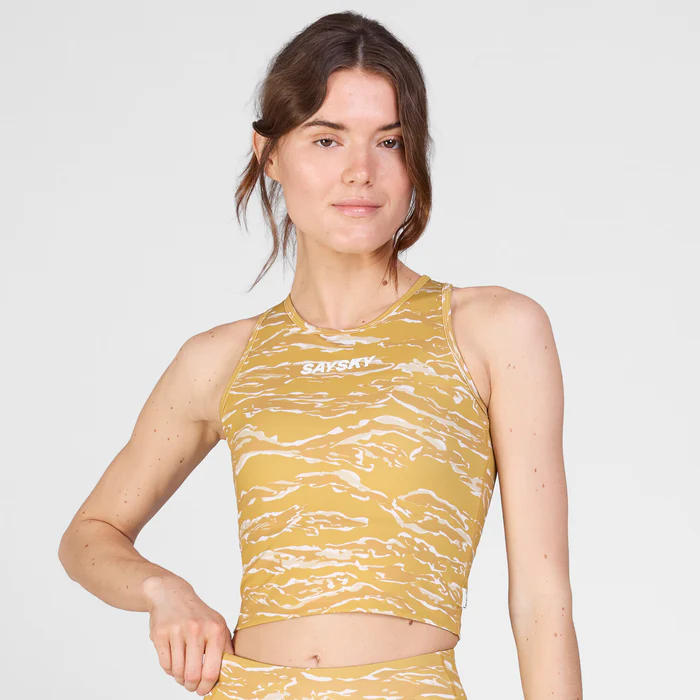 SAYSKY - SAYSKY Tiger Combat Crop Top - Cam2