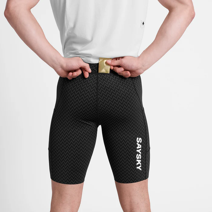 SAYSKY - SAYSKY Men's Zig Zag Combat+ Short Tights 9" - Cam2