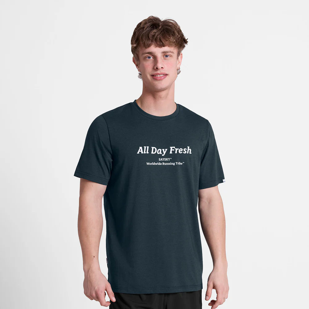 SAYSKY - SAYSKY Men's Statement Motion T-shirt - Cam2
