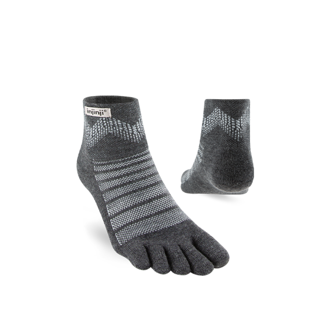 Injinji - injinji Unisex's Outdoor Midweight Mini-Crew Socks (223630) - Cam2