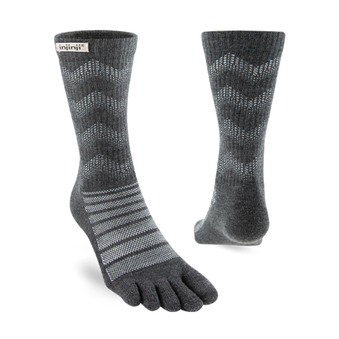 Injinji - injinji Unisex's Outdoor Midweight Merino Wool Crew Socks (223670) - Cam2