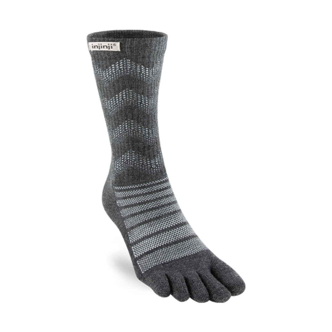 Injinji - injinji Unisex's Outdoor Midweight Merino Wool Crew Socks (223670) - Cam2