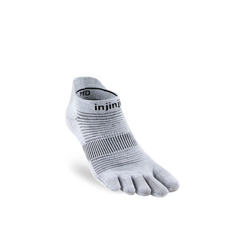 Injinji - injinji Unisex's Unisex's Run Original Weight No-Show Socks (282110) - Cam2