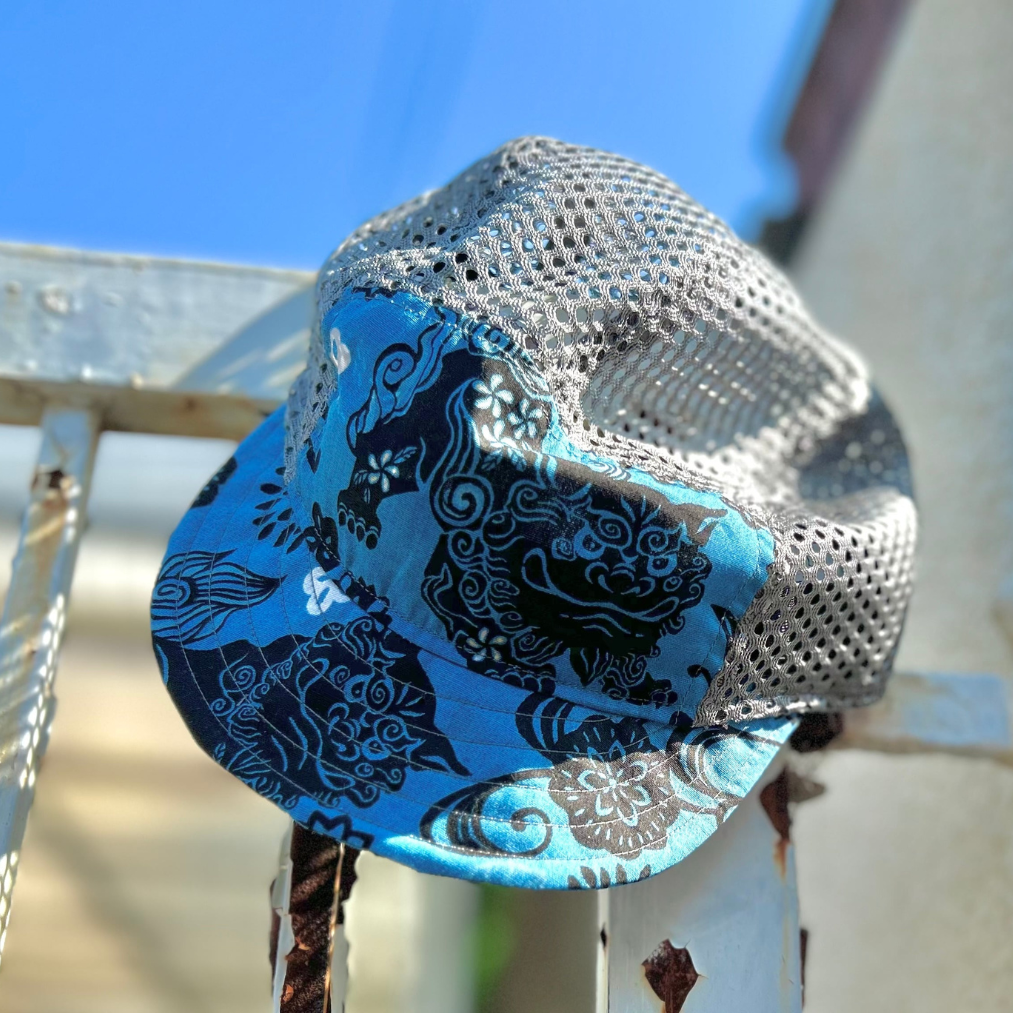 CACHALOT Unisex's Linen Mesh Jet Cap - Shisa