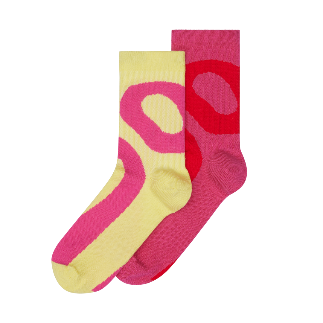 On Running - On Unisex's Liquid Logo Sock High 2P - Cam2