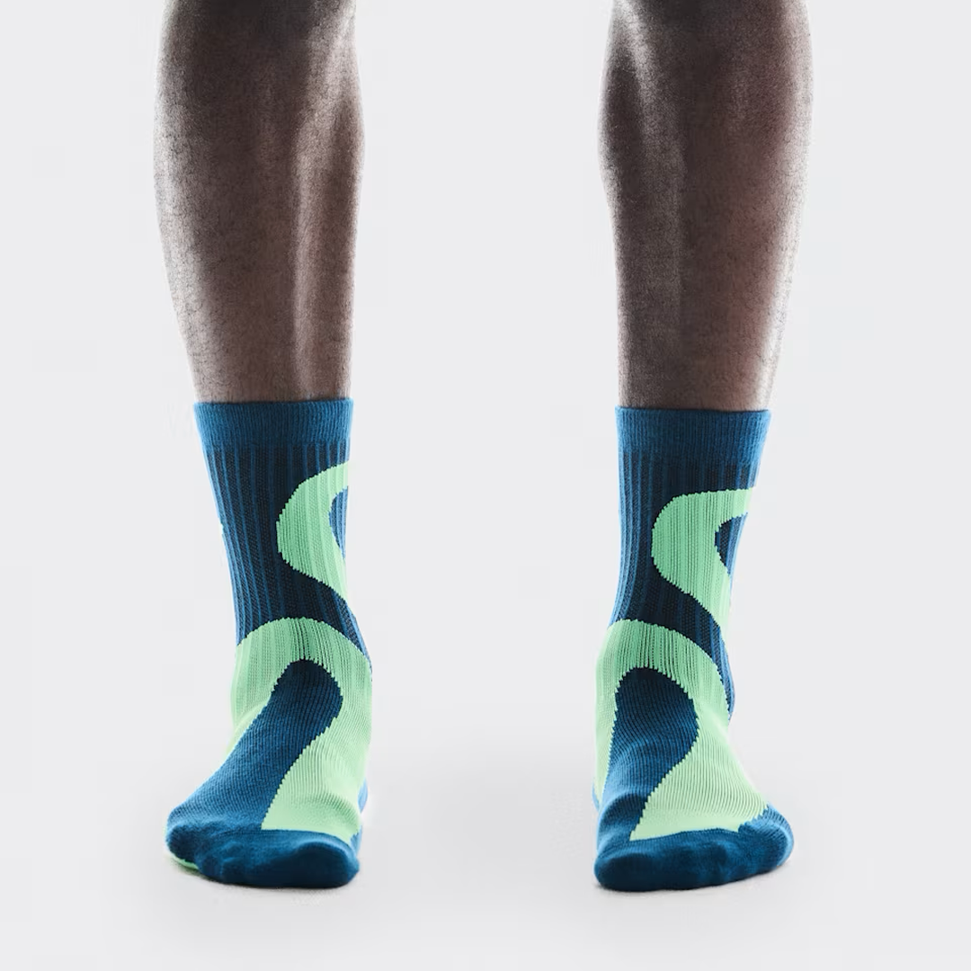 On Running - On Unisex's Liquid Logo Sock High 2P - Cam2