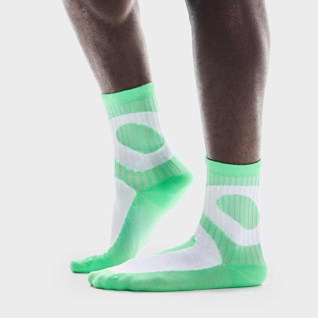 On Running - On Unisex's Liquid Logo Sock High 2P - Cam2