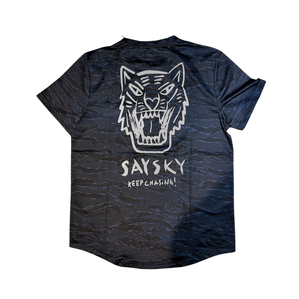 SAYSKY Men's Tiger Combat T-Shirt