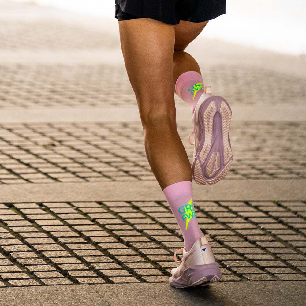 Sporcks - Sporcks Girl Power Running Socks - Cam2