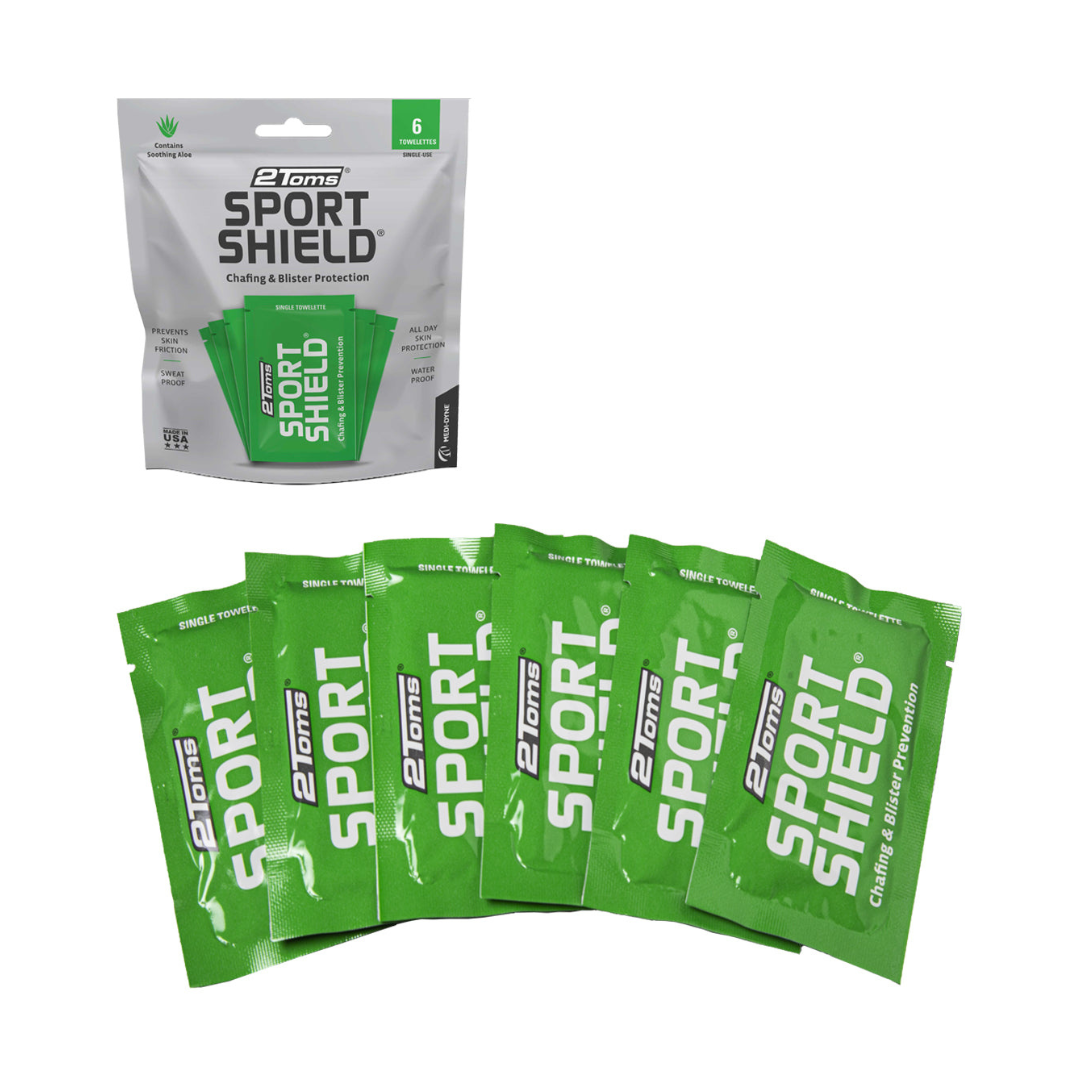 2Toms - 2Toms SportShield Towelette (6-Pack) - Cam2