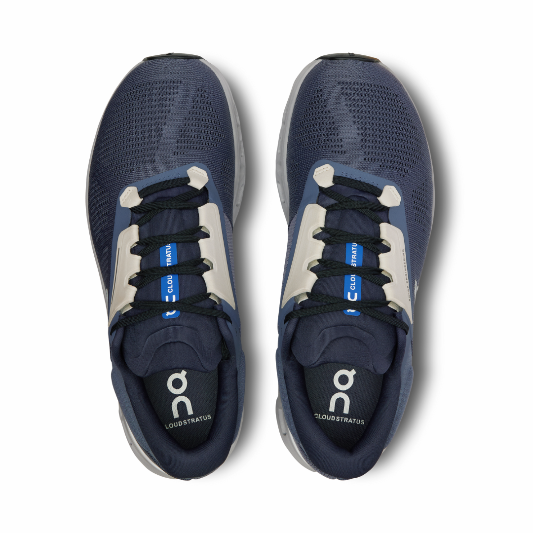 On Running - On Men's Cloudstratus 3 Road Running Shoes - Cam2