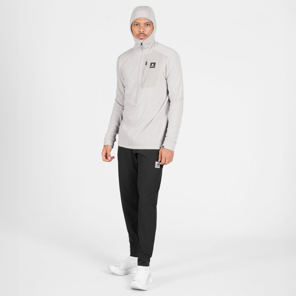SAYSKY Men's Combat Half Zip Fleece Hoodie