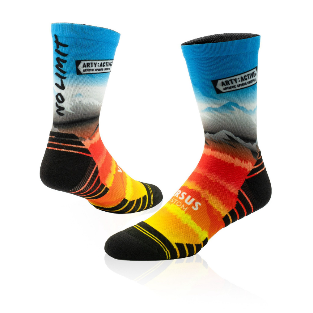 Versus Skyline Arty Active Sock