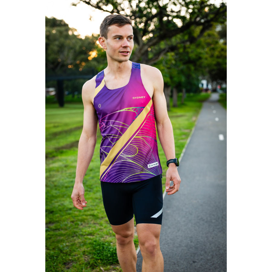 One Running Men's Victory Speed Tech Singlet - Sydney 2026 (Limited Release)