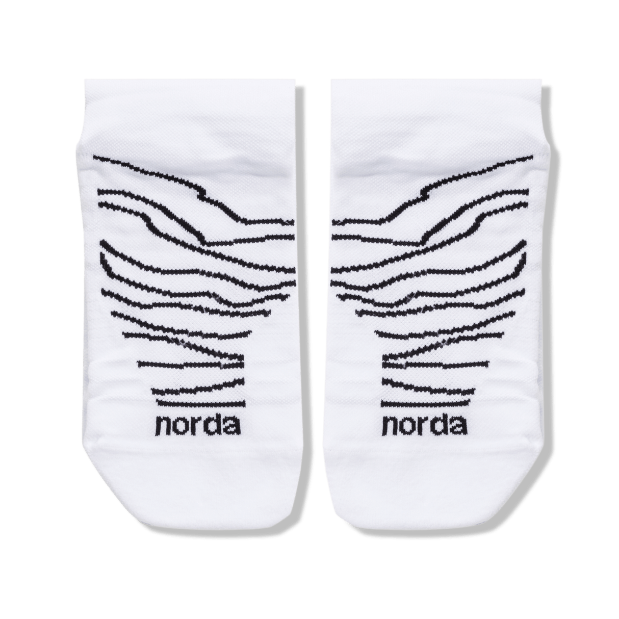 Norda - Norda Performance Sock (White) - Cam2