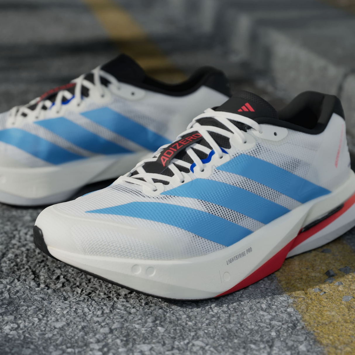 Adidas Men's Adizero Boston 13 Road Running Shoes (KK4992)