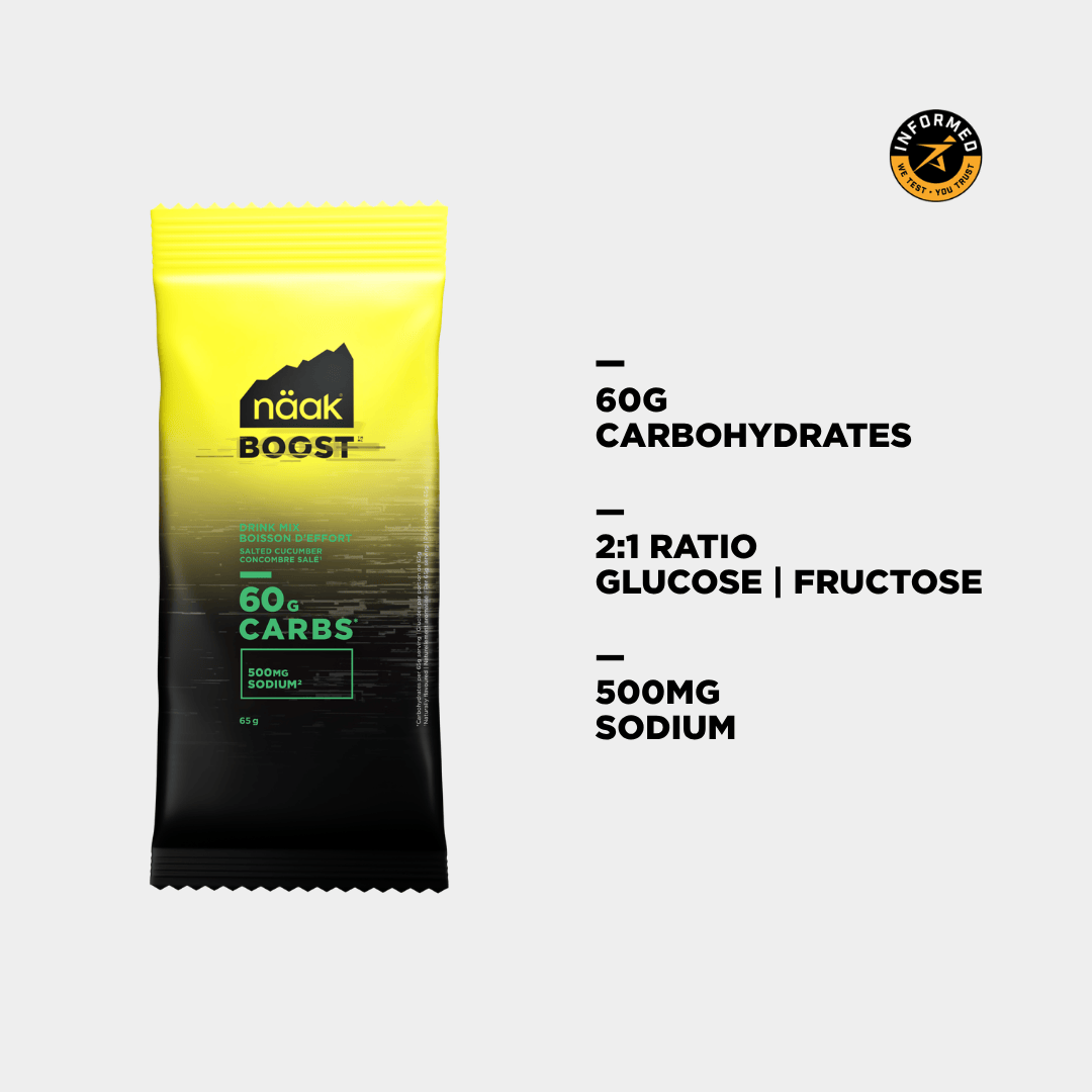 Naak Boost Drink Mix (60g Carbs)