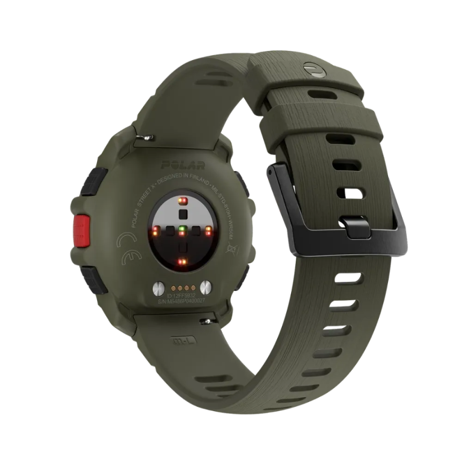 Polar - Polar Street X Premium Multisport Watch (Forest Green) - Cam2