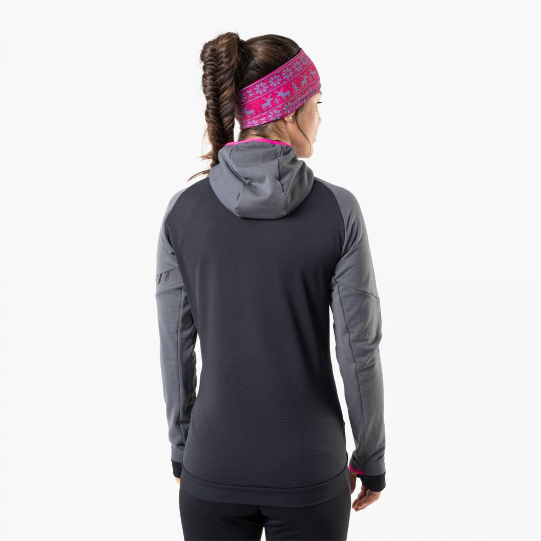 DYNAFIT (C) - DYNAFIT Women's Radical Polartec Hooded Jacket - Cam2