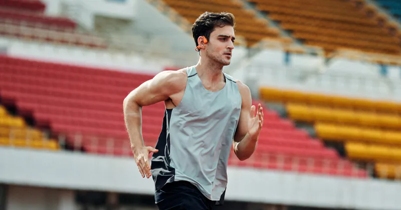Shokz(S) - Shokz OpenRun Pro 2 Open-Ear Bone Conduction Headphone - Cam2