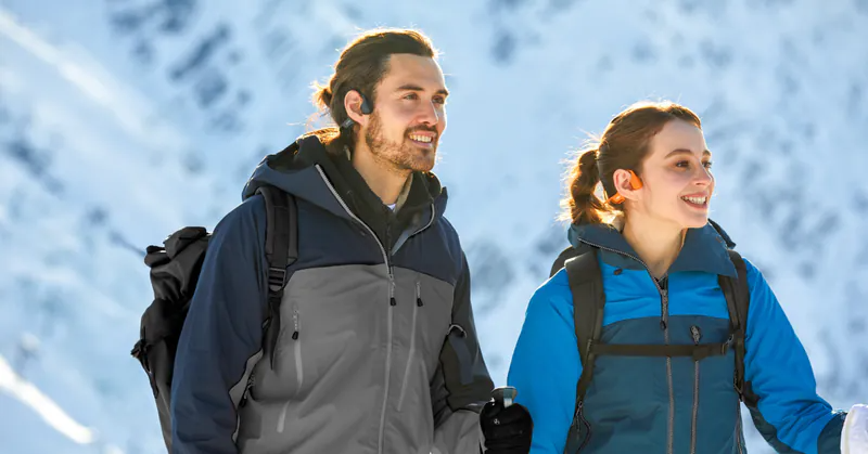 Shokz(S) - Shokz OpenRun Pro 2 Open-Ear Bone Conduction Headphone - Cam2