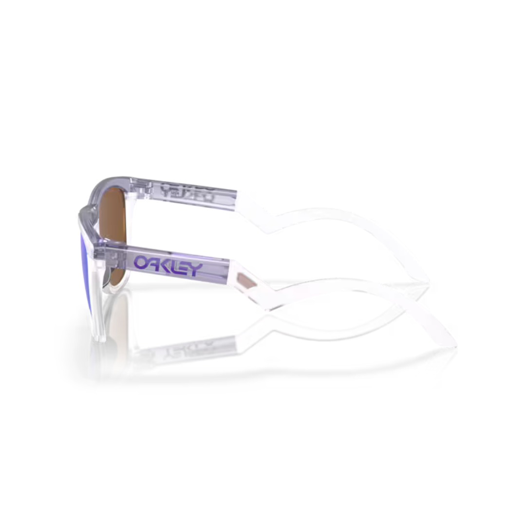 Oakley - Oakley Frogskins Hybrid Sunglasses (Matte Trans Lilac/Clear/Prizm Violet) 0OO9289-928901 - Cam2