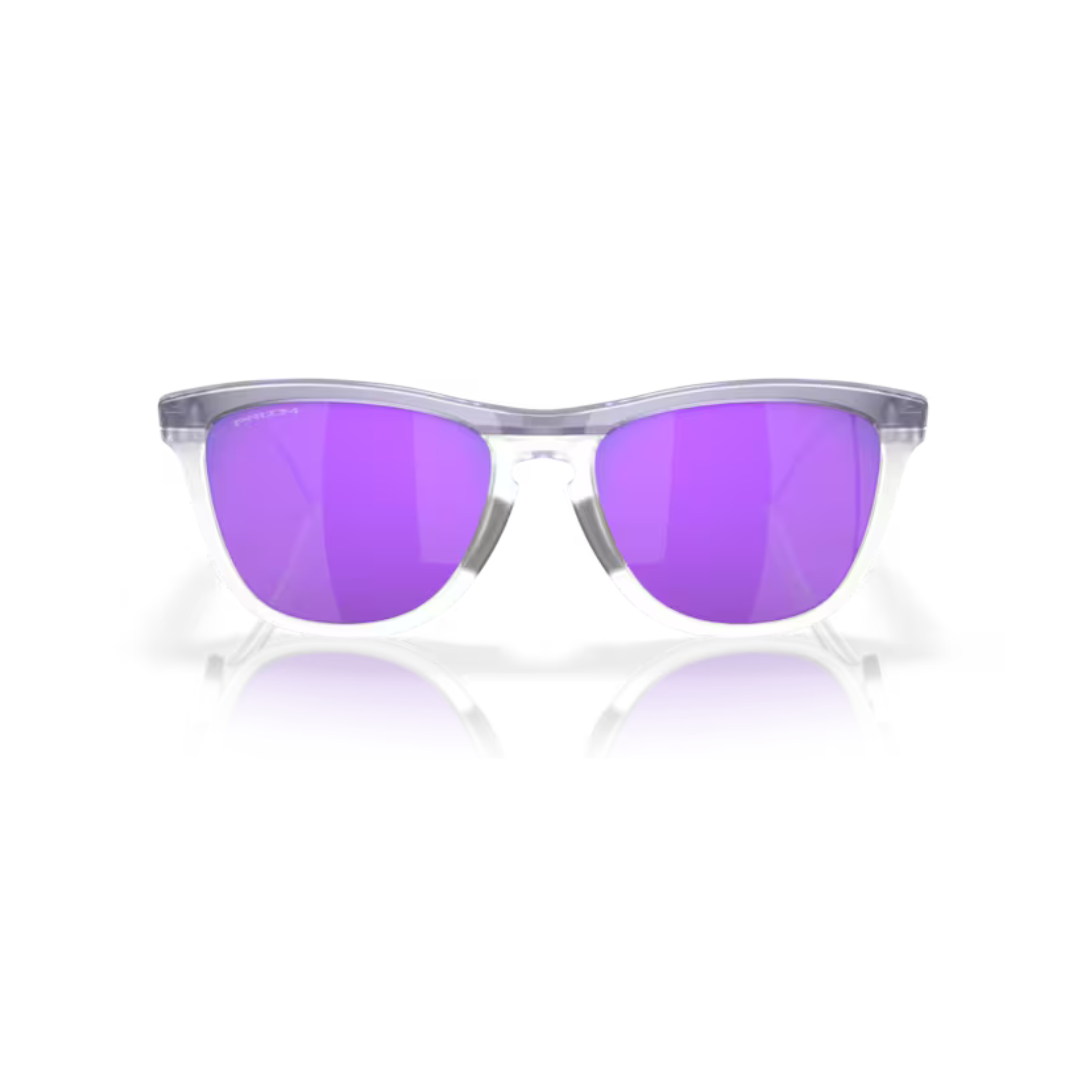 Oakley - Oakley Frogskins Hybrid Sunglasses (Matte Trans Lilac/Clear/Prizm Violet) 0OO9289-928901 - Cam2
