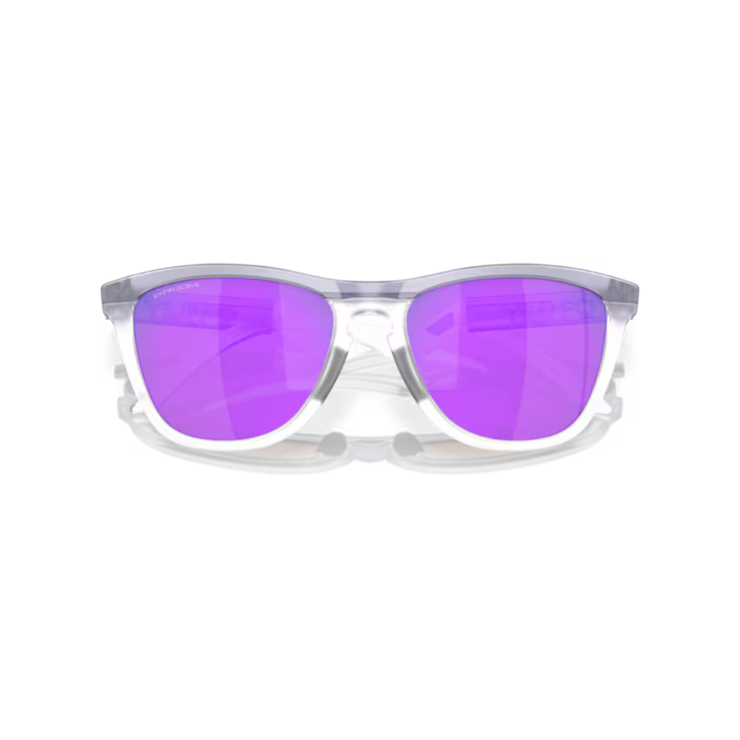 Oakley - Oakley Frogskins Hybrid Sunglasses (Matte Trans Lilac/Clear/Prizm Violet) 0OO9289-928901 - Cam2