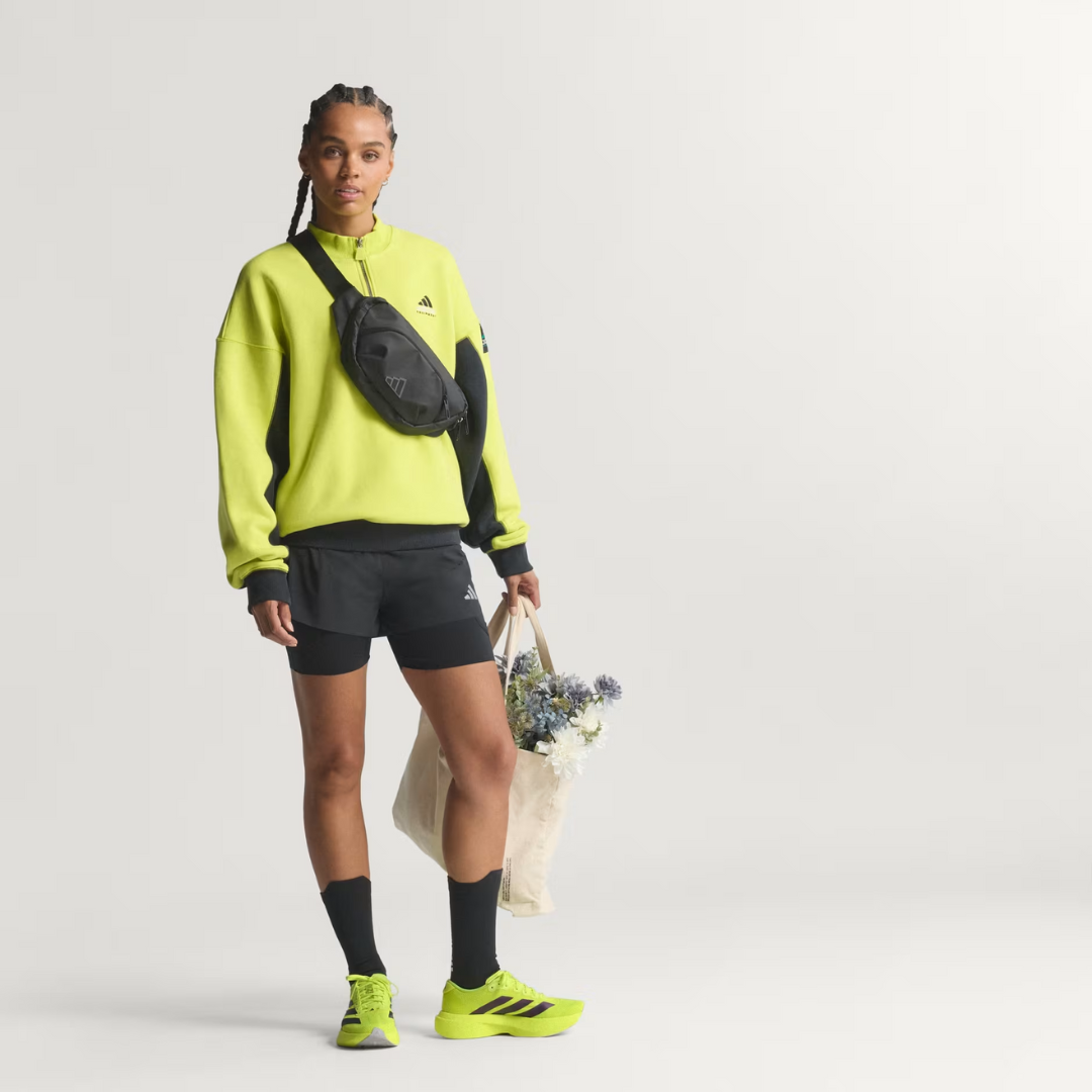 Adidas Women's Adizero EVO SL Woven Road Running Shoes (JR4731)