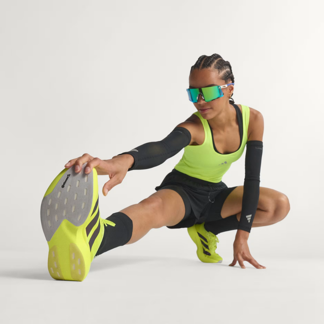 Adidas Women's Adizero EVO SL Woven Road Running Shoes (JR4731)