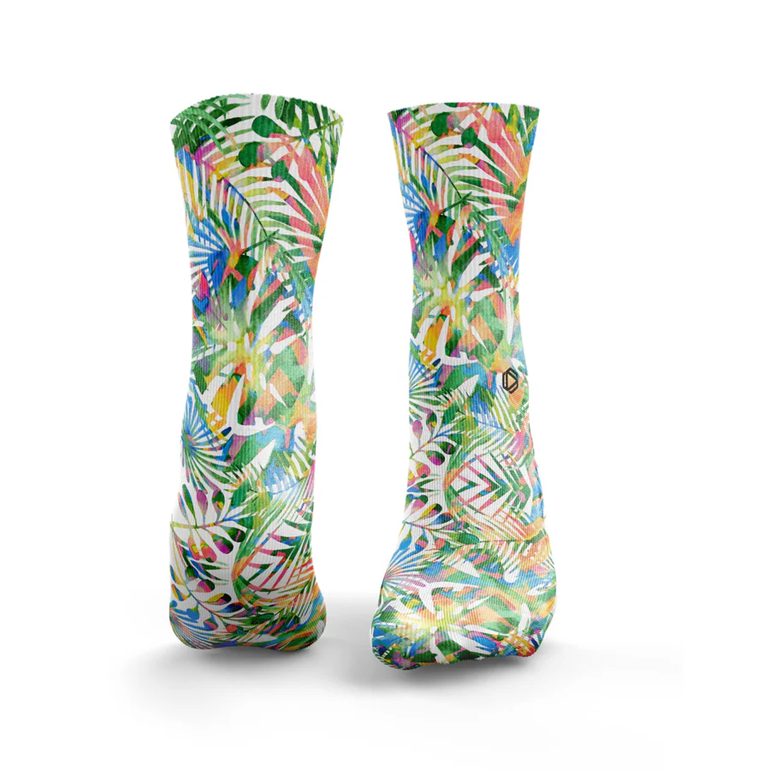 HEXXEE - HEXXEE Women's Botanical Twist Running Socks - Cam2