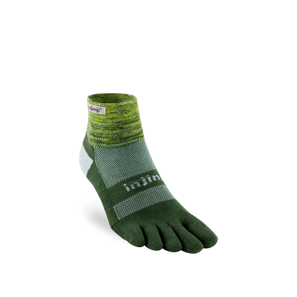 injinji Unisex's Trail Midweight Mini-Crew Socks (213130)