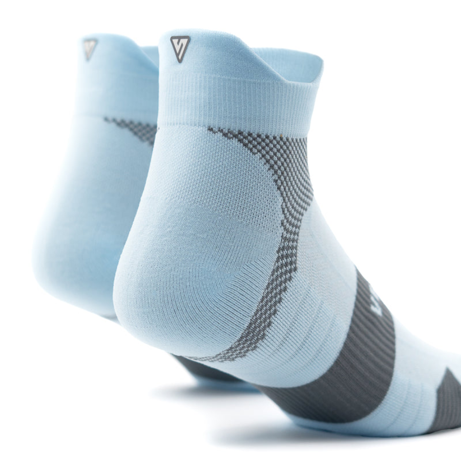 Versus Breeze Blue Running Ankle Socks