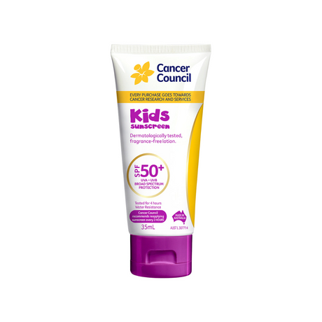 Cancer Council - Cancer Kids Sunscreen SPF50+ 35ml - Cam2