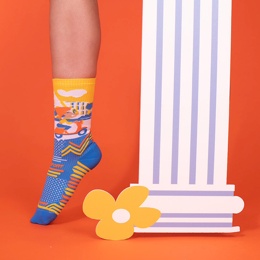 BV Sport - BV Sport Trail Ultra Collector DBDB Socks - Cam2