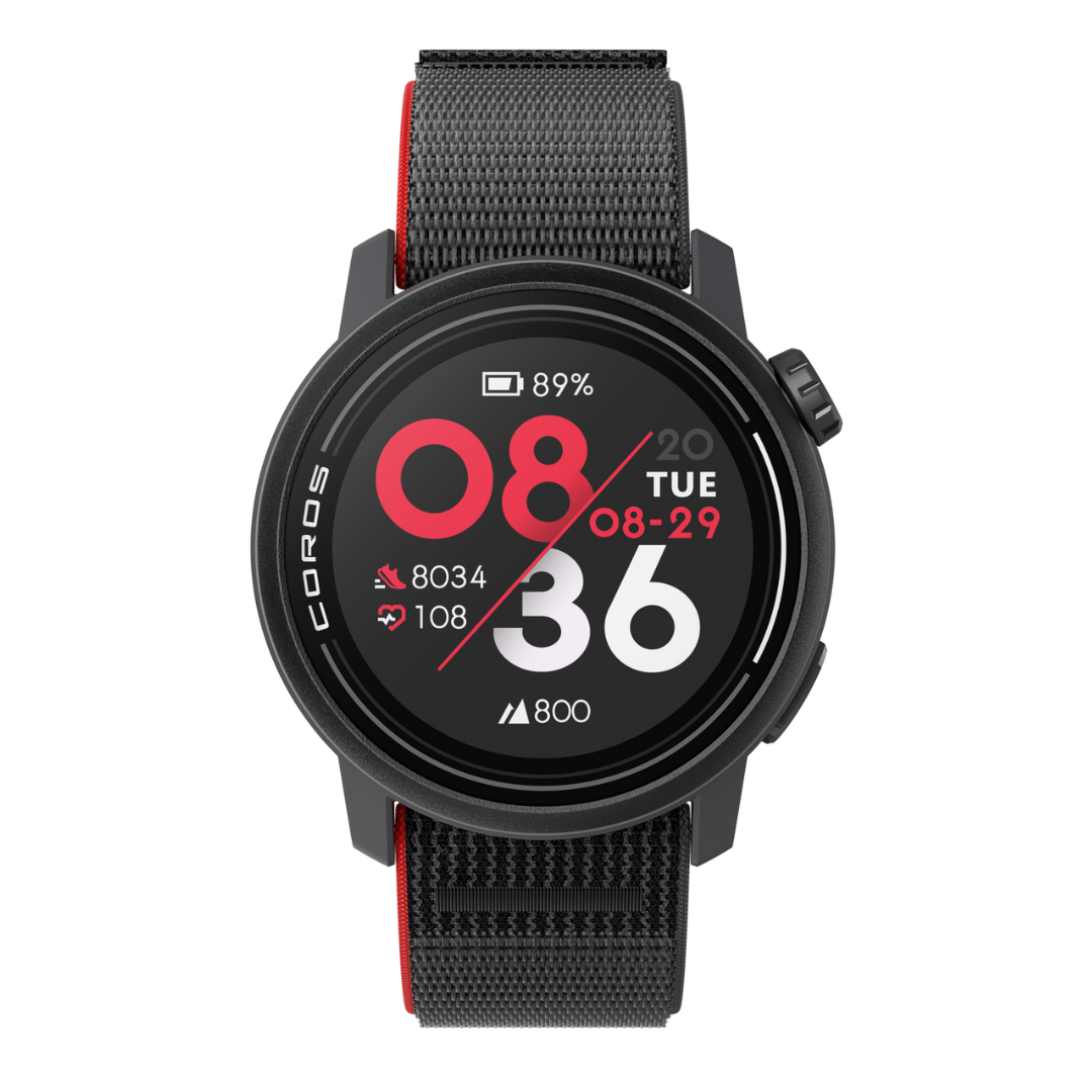 Coros - Coros Pace 3 Multisport Watch - Ink (Nylon Band) - Cam2