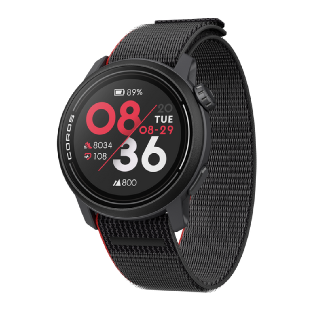 Coros - Coros Pace 3 Multisport Watch - Ink (Nylon Band) - Cam2