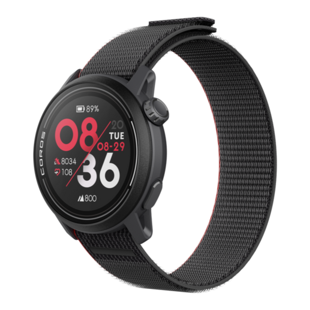 Coros - Coros Pace 3 Multisport Watch - Ink (Nylon Band) - Cam2