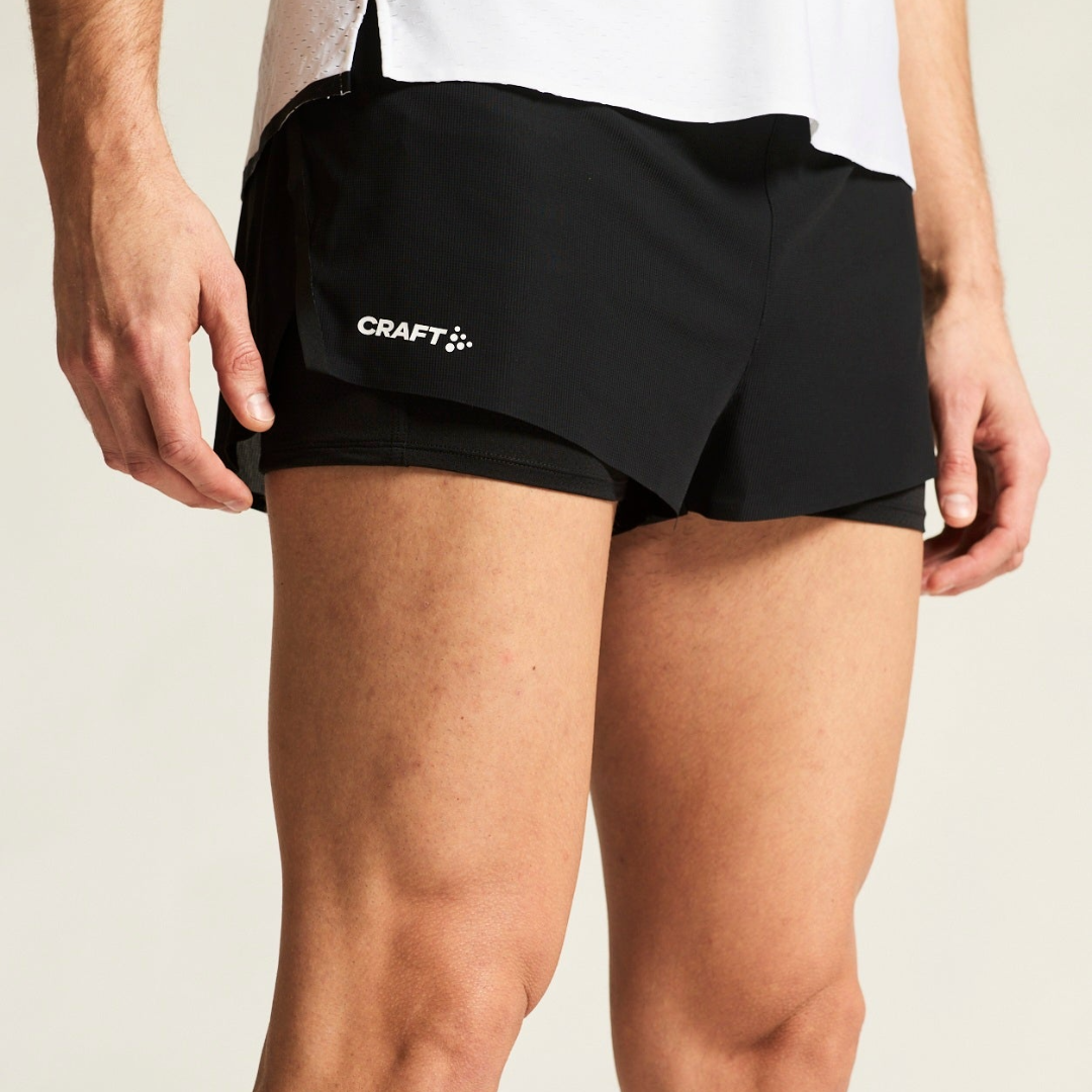 Craft - Craft Men's Race Day High Split Shorts - Cam2