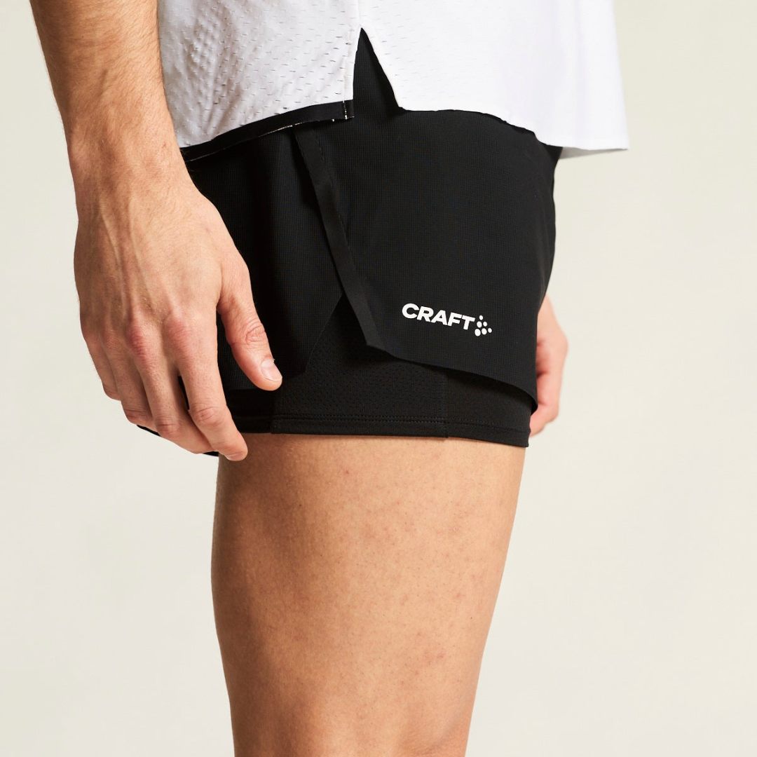 Craft - Craft Men's Race Day High Split Shorts - Cam2