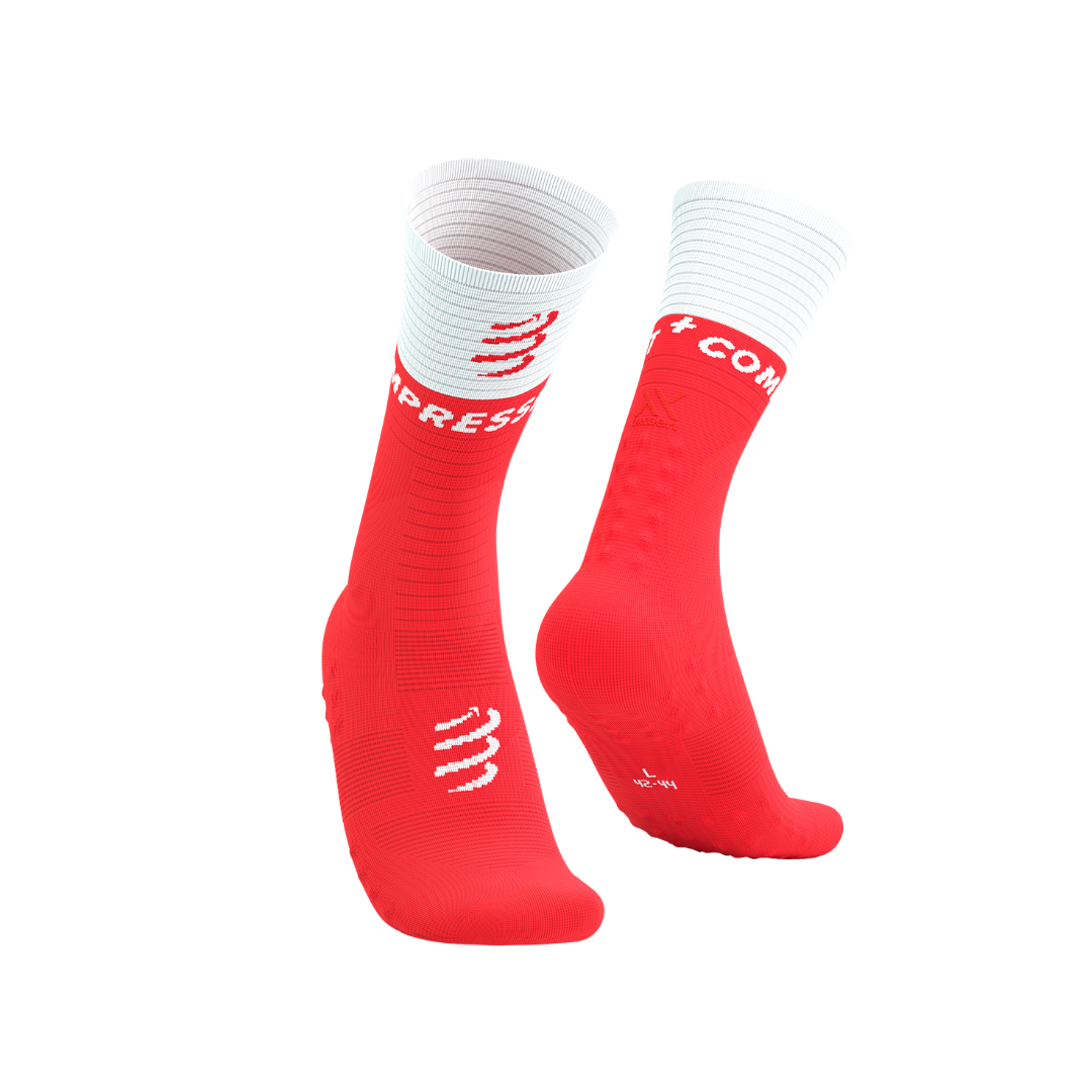 Compressport (C) - Compressport Unisex's Mid Compression Socks V2.0 - Cam2